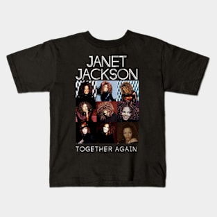 Janet Jackson Together Again Kids T-Shirt